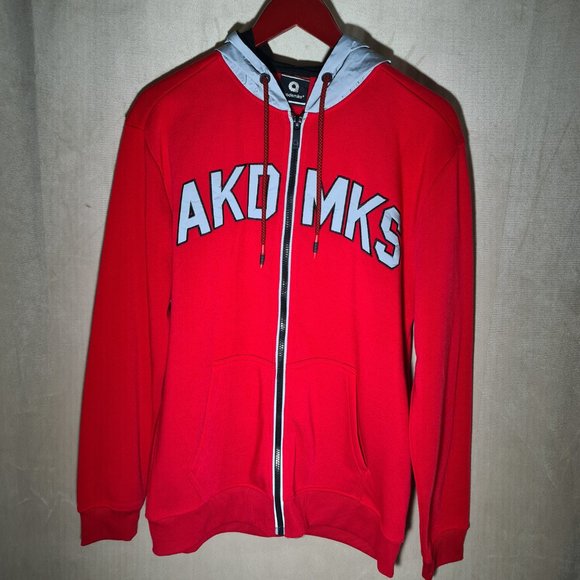 Academics red hoodie size M - Picture 7 of 15